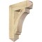 Ekena Millwork Imperial Arts & Crafts Rough Sawn Bracket, Douglas Fir, 6"W x 24"D x 32"H BKT06X24X32IMP03RDF - alternate 1